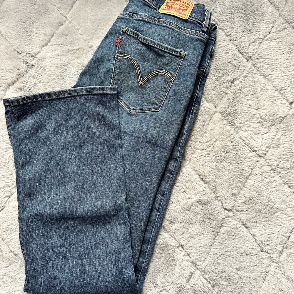 Levi boot cut jeans